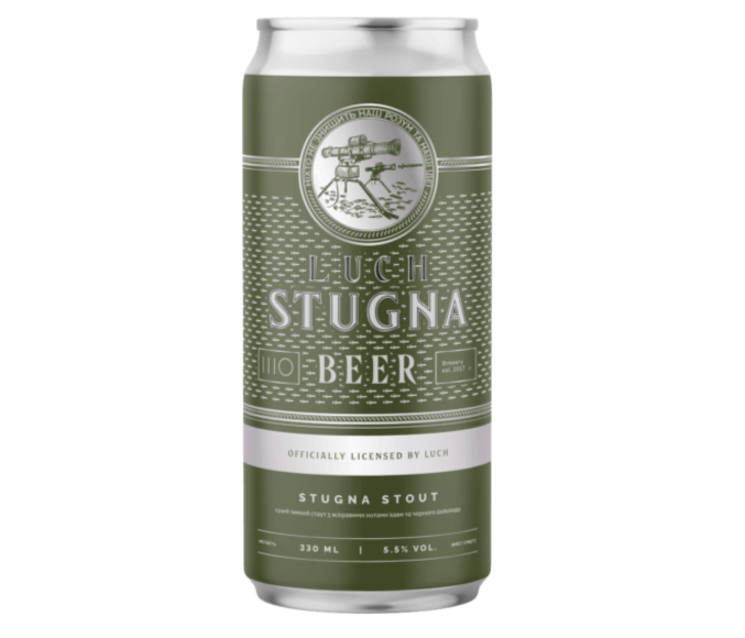 STUGNA IRISH DRY STOUT BY SHO BREWERY/LUCH